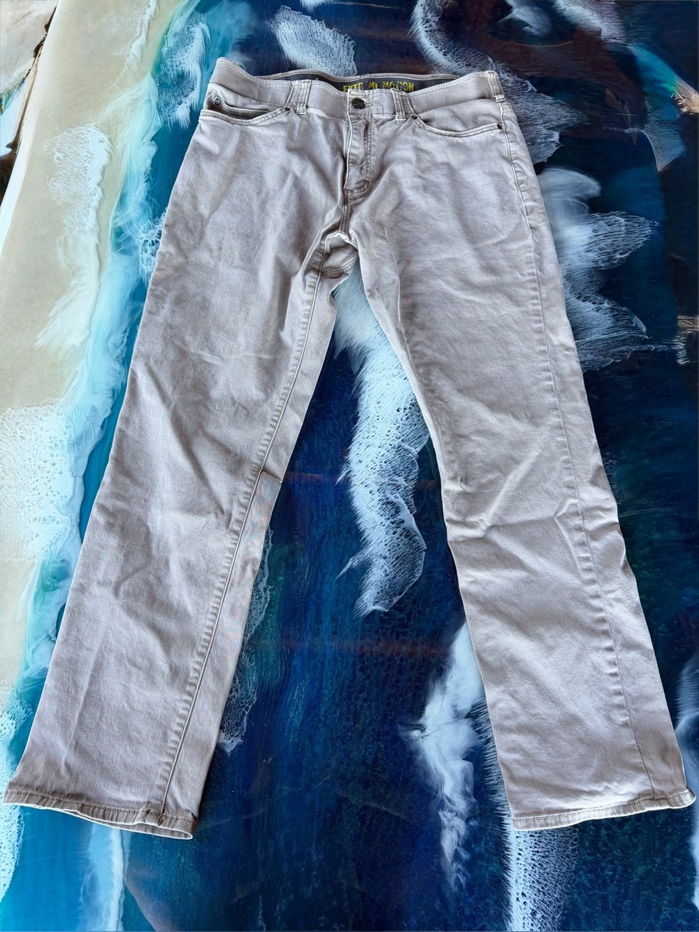 LEE Tan REGULAR FIT Extreme Motion Jean 36WX32